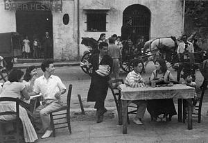 Palermo, trattoria l'Ingrasciata, 1961